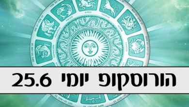הורוסקופ יומי / תחזית אסטרולוגית יומית לגלגל המזלות