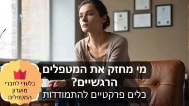 מי מטפל במטפל?